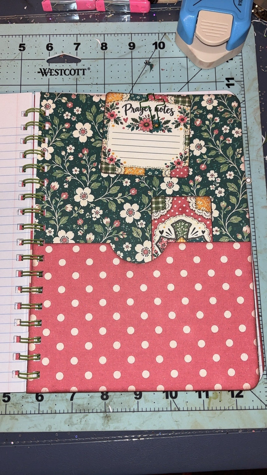 Be Still Handmade Faith Notebook | Prayer & Reflection Journal – Pour ...
