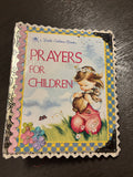 Upcycled Vintage Prayers for Children Faith Junk Journal