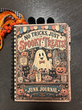 No Tricks, Just Spooky Treats Handmade Halloween Junk Journal